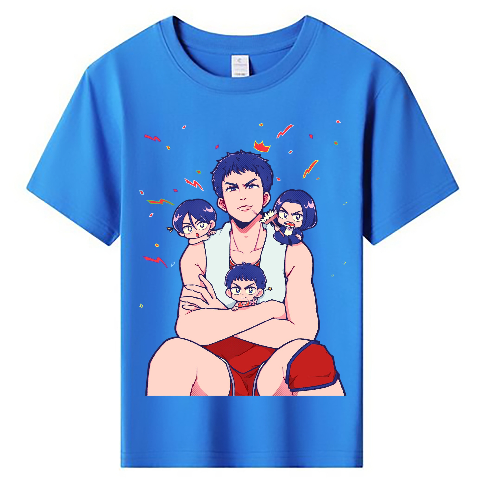 （画像用） SLAM DUNK／スラムダンク 綿100％キッズTシャツ（フロントプリント）